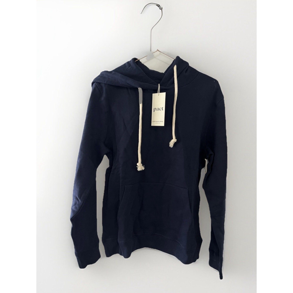 NEW PACT Maritime Navy One‎ For All Unisex Hoodie Size S